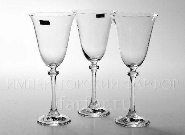 Goblets set for wine Transparent 6/6 ALEXANDRA