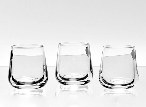 Set of wine glasses for vodka Ardea Amundsen 6/6 Crystalite Bohemia