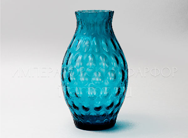 Vase for flowers Blue Egermann