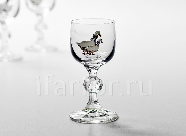 Liquor glass for vodka Geese Claudia AS Crystal