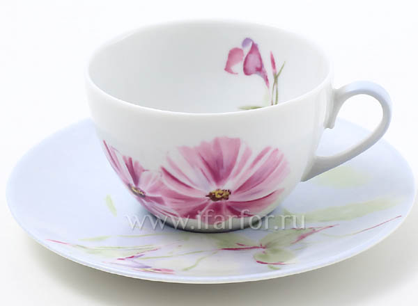 Cup and saucer tea Jardins d Alice Columbia