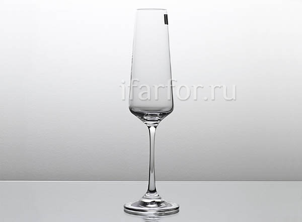 Goblets set for champagne Transparent 6/6 NAOMI