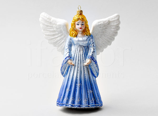 Christmas tree toy Angel blue