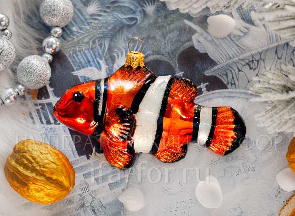 Christmas tree toy Clown fish