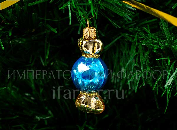 Christmas tree toy Little blue sweetie
