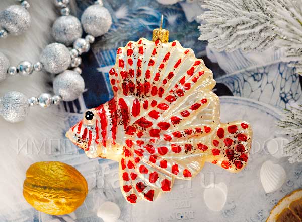 Christmas tree toy Lion fish