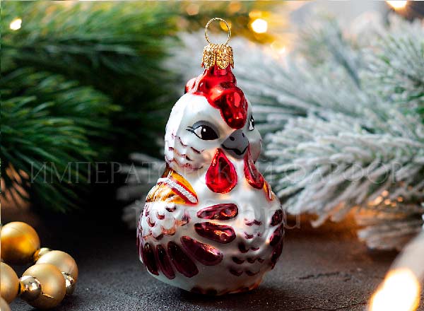 Christmas tree toy Chicken Hen Ryaba