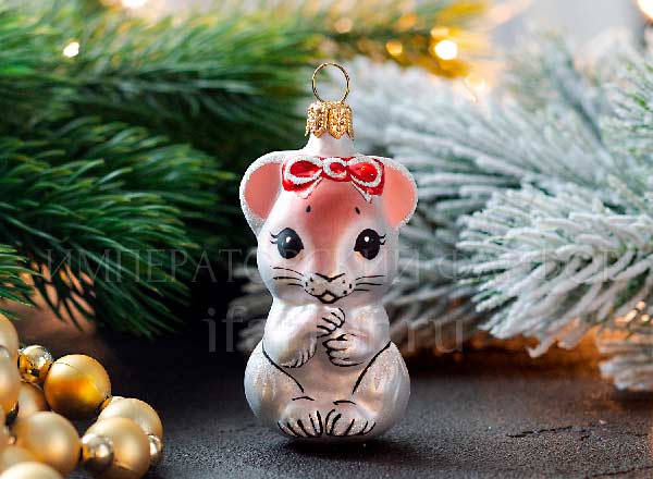 Christmas tree toy Mouse Hen Ryaba