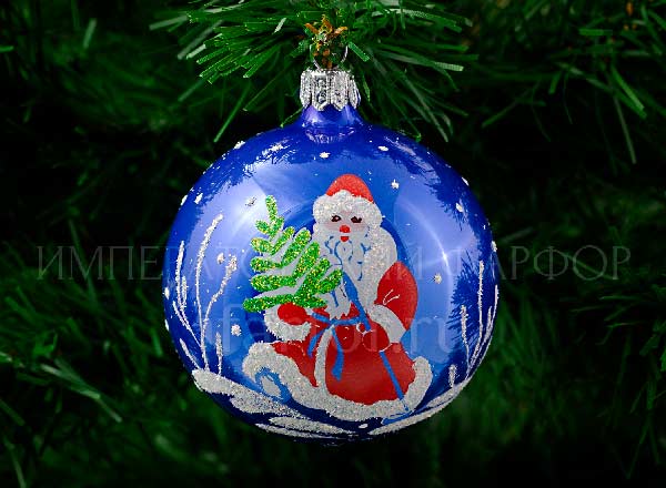 Christmas tree toy Christmas ball Santa Claus