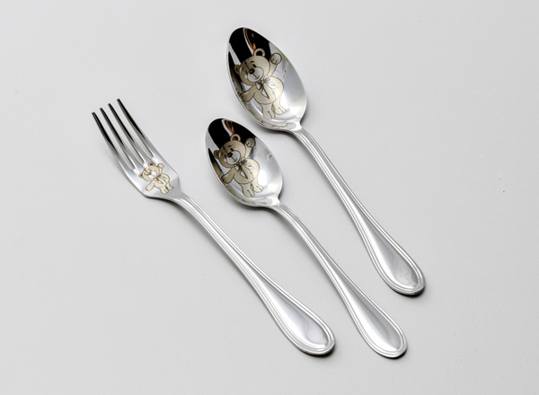 Set of cutlery for child Bear