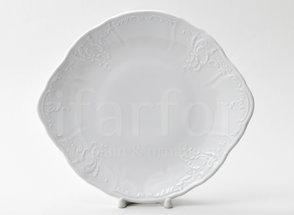 Dish/ platter for cake Bernadotte Undecorated Bernadotte