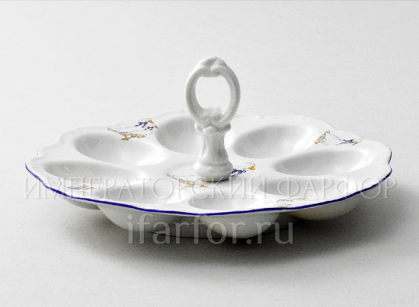 Tray for eggs Crown Geese 1 Crown Round tray for 8 eggs