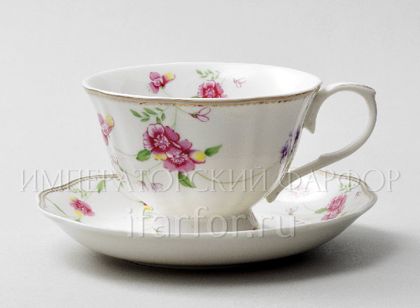 Cup and saucer tea Alice Royal Classics