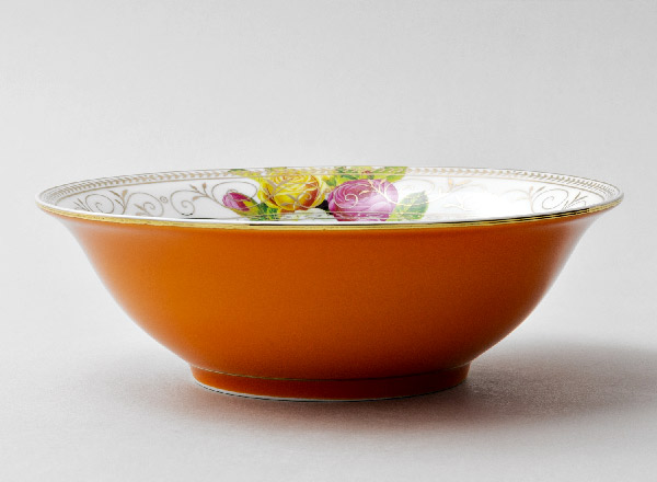 Salad bowl Rainbow Orange Royal Classics