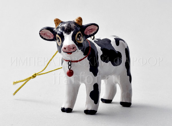 Christmas tree toy Bull-calf