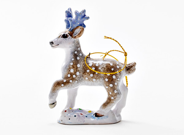 Christmas tree toy Silver hoof