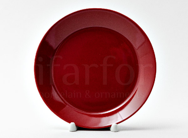 Plate  Teema (red)