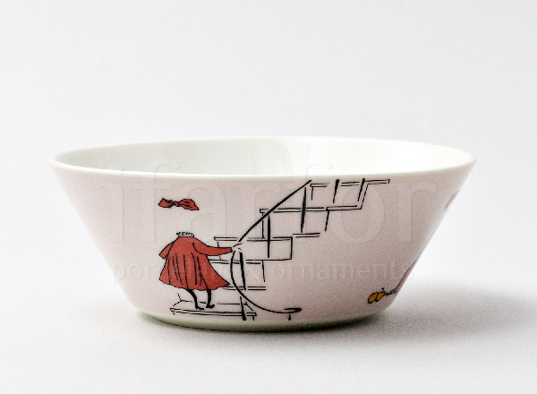 Tea bowl Ninny (powdery) Arabia MOOMIN