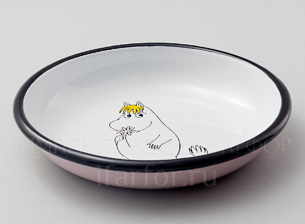 Plate  Retro Freken Snork (Pink)