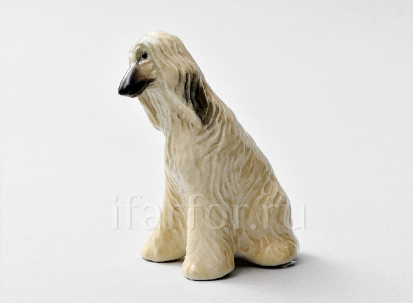 Sculpture rnAfghan Hound fawn