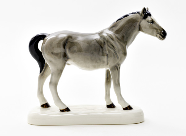 Sculpture Horse gray