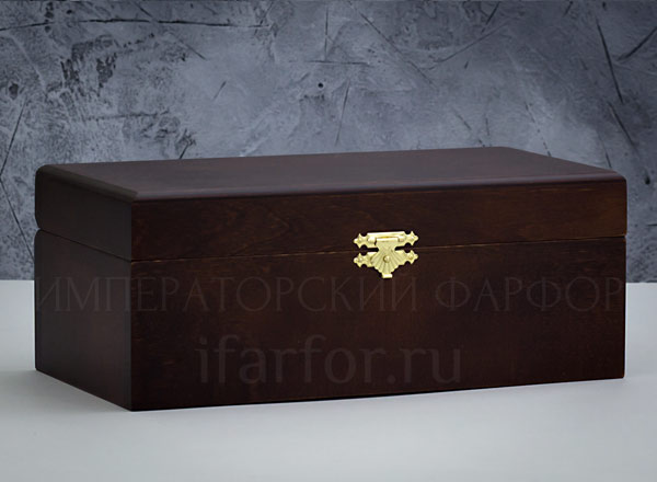 Casket for 2 toys Casket brown Casket