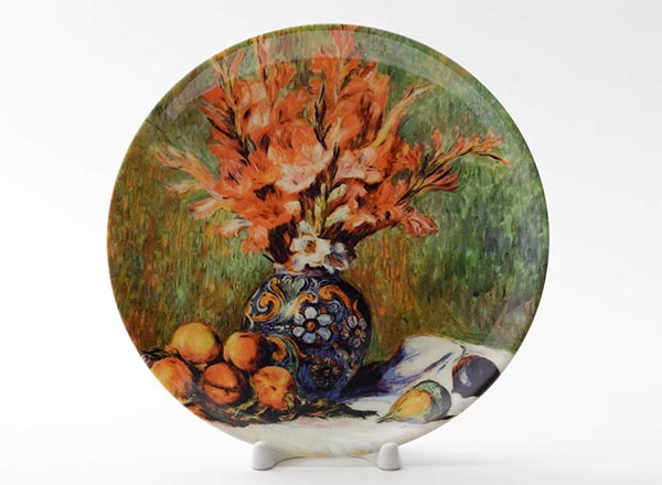 Декоративная тарелка Ренуар Пьер Огюст Цветы и фрукты