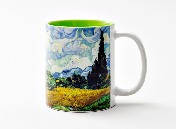 Mug Wheatfield with cypress Standard