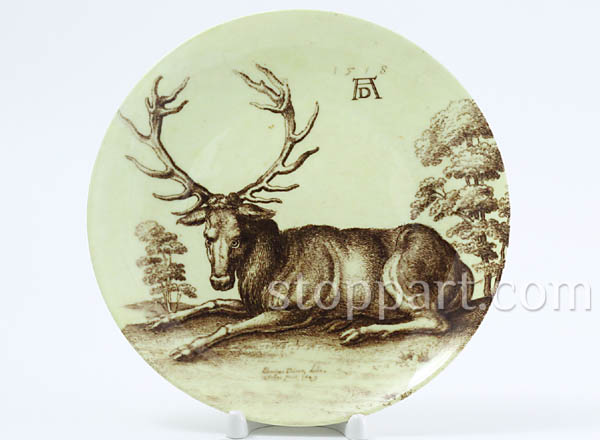 Decorative plate Durer Albrecht Elk