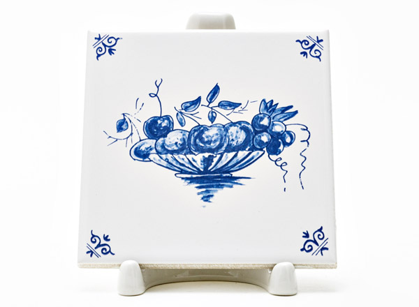 Tile Dutch. Fruit bowl 1 