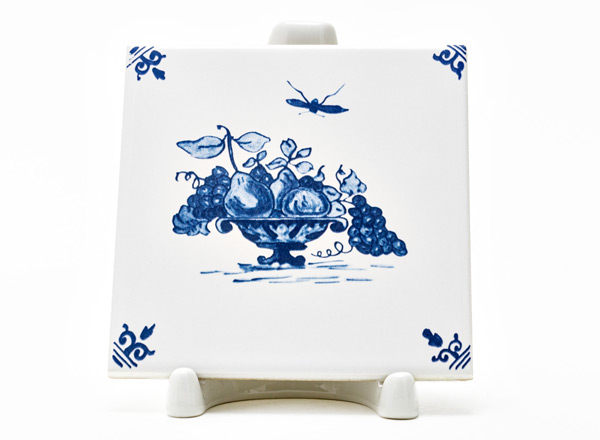 Tile Dutch. Fruit bowl 3 