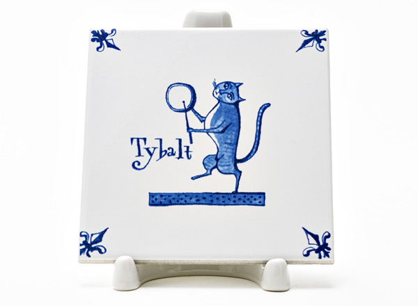 Tile Dutch. Cat Tybalt 