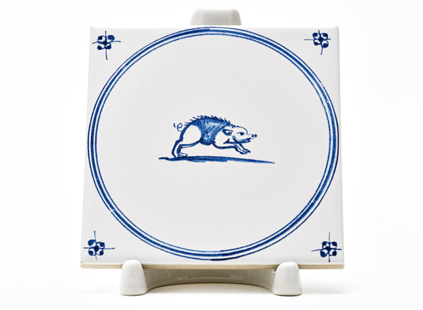 Tile Dutch. Boar 