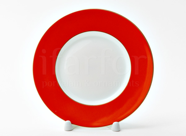 Saucer tea Alice red 4 Prima