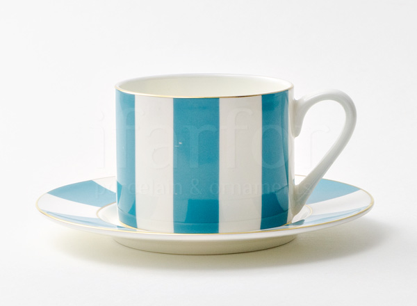 Cup and saucer tea Alice turquoise 3 Prima