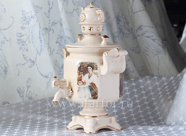 Tea caddy Samovar 