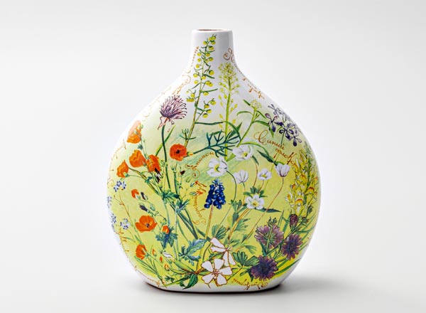 Vase medium Wildflowers Flat