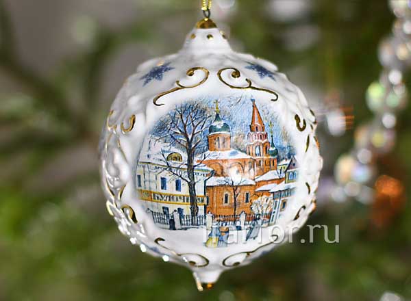 Christmas tree toy Christmas ball Yaroslavl