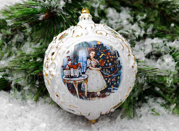 Christmas tree toy Big Christmas ball Nutcracker