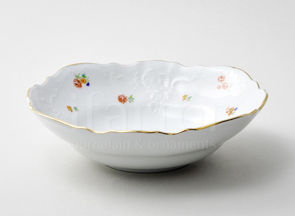 Salad bowl round Small flowers Bernadotte