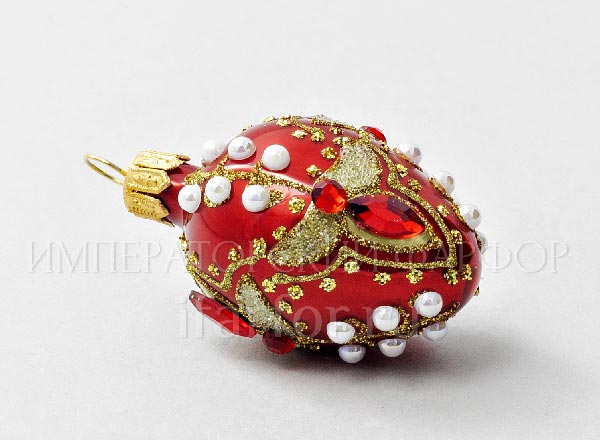 Christmas tree toy Faberge Egg