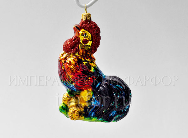 Christmas tree toy Rooster