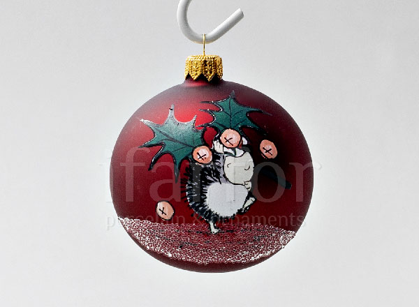 Christmas tree toy Christmas ball Hedgehog