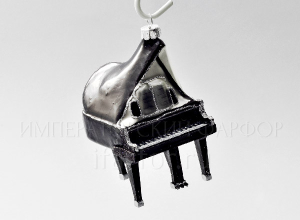 Christmas tree toy Piano Black