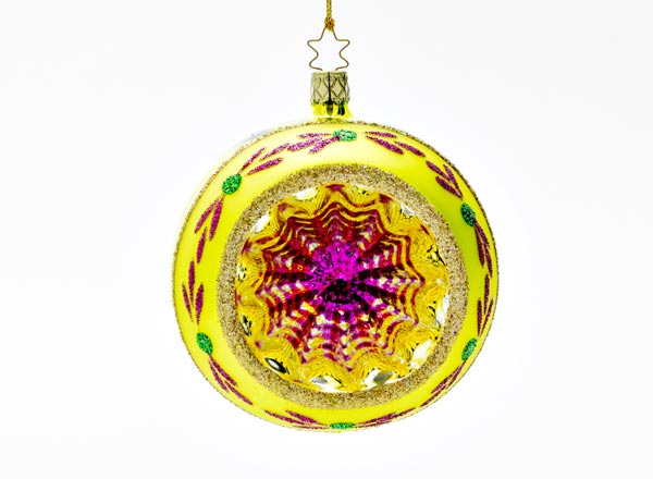 Christmas tree toy Lemon reflector ball