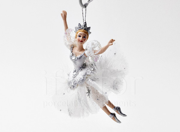 Christmas tree toy Ballerina Snow Queen