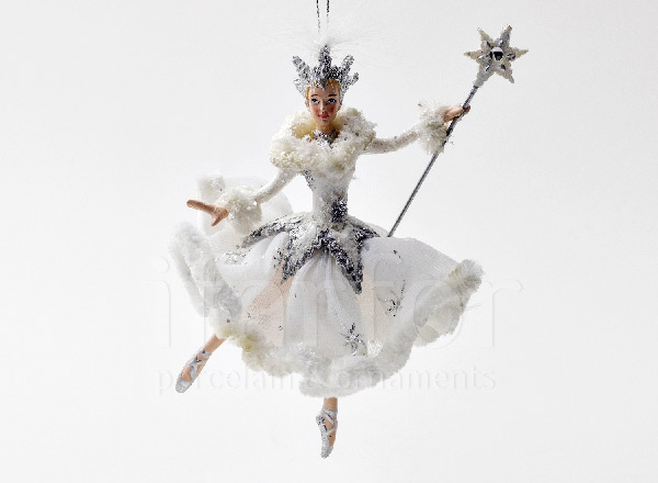 Christmas tree toy Ballerina Snow Queen