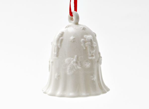 Christmas tree toy Bell White bell