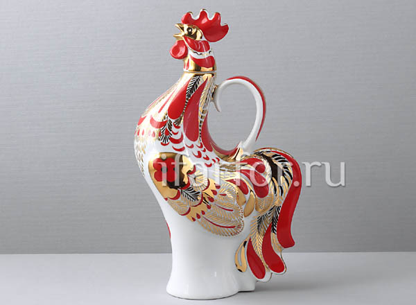 Carafe Red rooster Rooster