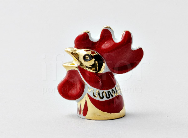 Lid for carafe Red rooster Rooster